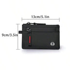 RFID Zip Card Holder, size 5.1 x 3.5 in