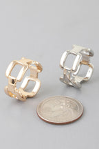 Chain Link Statement Ring