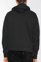 Black men's zip up hoodie jacket, photo 11