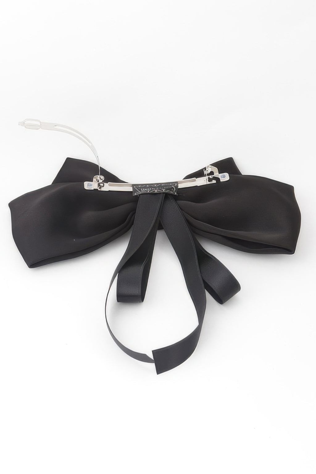 Ribbon Drop Hair Clip in Black, photo 2