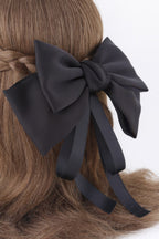 Ribbon Drop Hair Clip in Black, photo 3