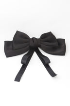 Ribbon Drop Hair Clip in Black, photo 4